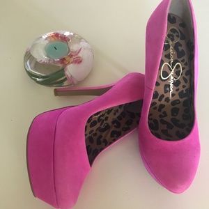 JESSICA SIMPSON Waleo Platform Pumps NEW